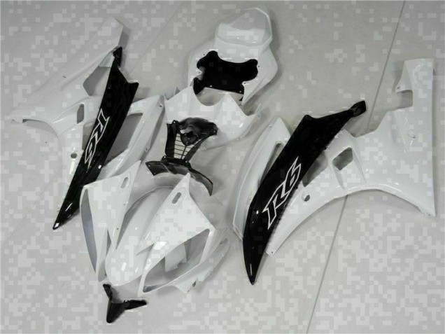 Kits ABS Carenado Motocicleta R6 2006-2007 - Blanco Negro