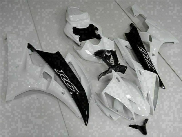 Kits ABS Carenado Motocicleta R6 2006-2007 - Blanco Negro