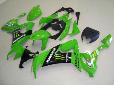 Kits ABS Carenado Motocicleta ZX10R 2008-2010 - Verde Monster