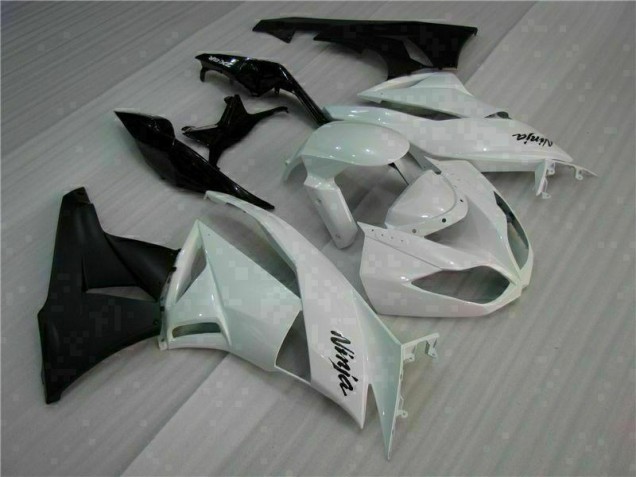 Kits ABS Carenado Motocicleta ZX6R 2009-2012 - Blanco Negro
