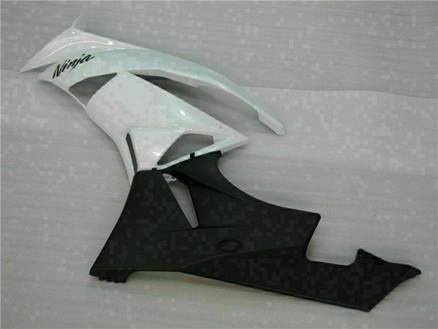 Kits ABS Carenado Motocicleta ZX6R 2009-2012 - Blanco Negro