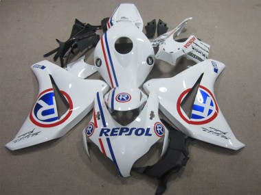 Kits Carenado Moto CBR 1000 RR 2008-2011 - Blanco Azul Repsol