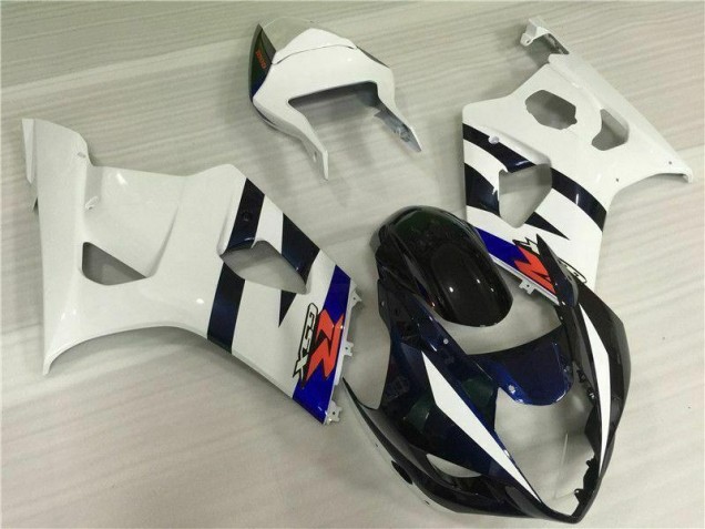 Kits Carenado Moto GSXR 1000 K3 2003-2004 - Blanco Negro Kits Carenado Moto GSXR 1000 K3 2003-2004 - Blanco Negro
