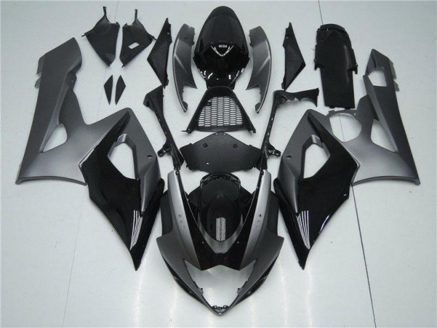 Kits Carenado Moto GSXR 1000 K5 2005-2006 - Gris Negro Kits Carenado Moto GSXR 1000 K5 2005-2006 - Gris Negro