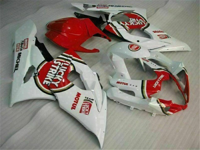 Kits Carenado Moto GSXR 1000 K5 2005-2006 - Rojo Blanco