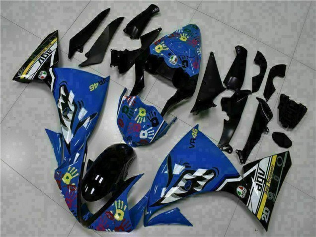 Kits Carenado Moto R1 2009-2011 - Azul Kits Carenado Moto R1 2009-2011 - Azul