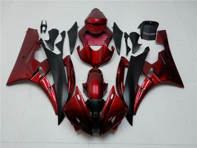 Kits Carenado Moto R6 2006-2007 - Rojo Negro Kits Carenado Moto R6 2006-2007 - Rojo Negro
