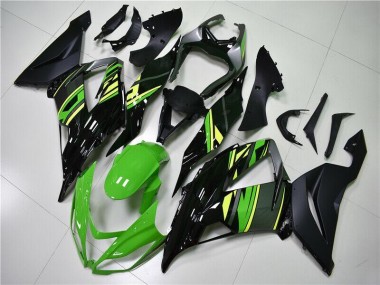 Kits Carenado Moto ZX6R 2013-2018 - Verde Negro