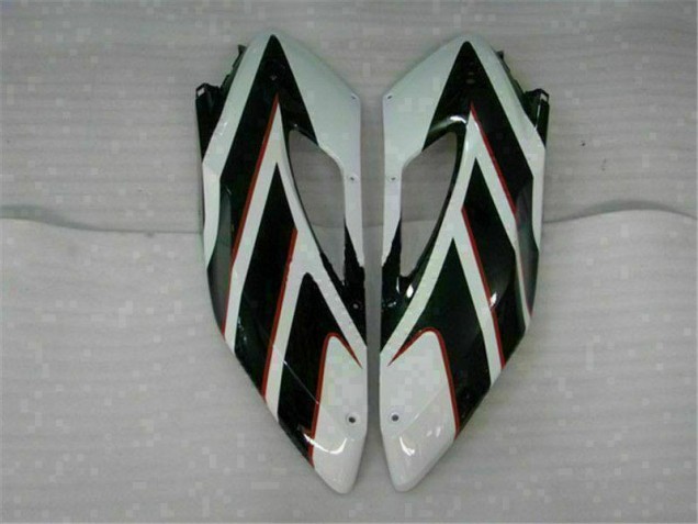 Kits Completo Carenado Moto ABS CBR 1000 RR 2004-2005 - Negro Blanco Kits Completo Carenado Moto ABS CBR 1000 RR 2004-2005 - Negro Blanco