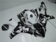 Kits Completo Carenado Moto ABS CBR 1000 RR 2008-2011 - Negro Blanco Kits Completo Carenado Moto ABS CBR 1000 RR 2008-2011 - Negro Blanco