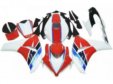 Kits Completo Carenado Moto ABS CBR 1000 RR 2008-2011 - Rojo Blanco