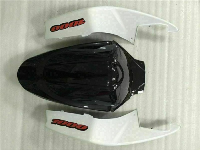 Kits Completo Carenado Moto ABS GSXR 1000 K5 2005-2006 - Blanco Negro