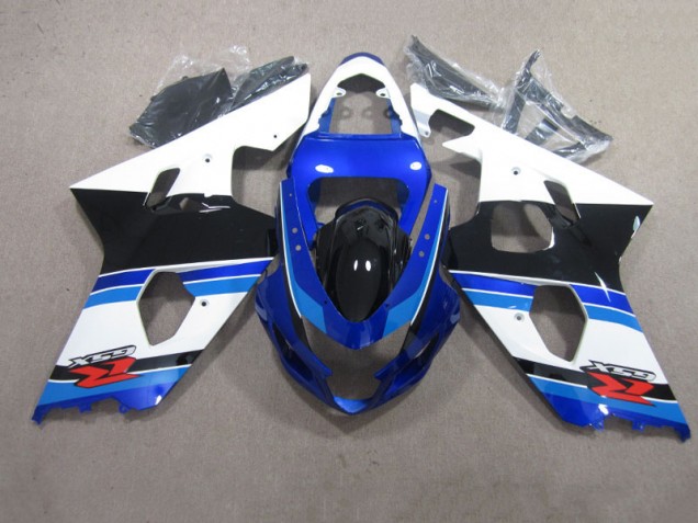 Kits Completo Carenado Moto ABS GSXR 600 K4 2004-2005 - Azul Blanco