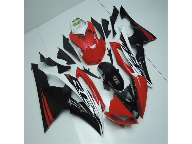 Kits Completo Carenado Moto ABS R6 2008-2016 - Rojo Blanco