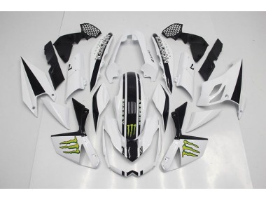 Kits Completo Carenado Moto ABS Z1000 2007-2009 - Blanco