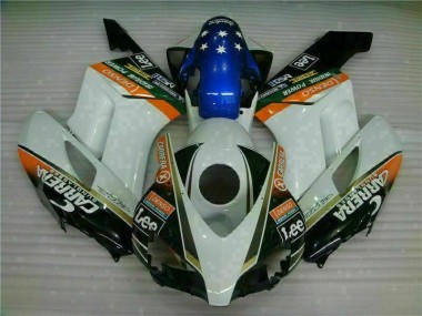 Kits Completo Carenado Moto CBR 1000 RR 2004-2005 - Blanco Azul