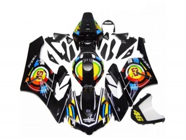 Kits Completo Carenado Moto CBR 1000 RR 2004-2005 - Negro