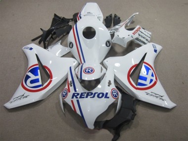 Kits Completo Carenado Moto CBR 1000 RR 2008-2011 - Blanco Azul Repsol