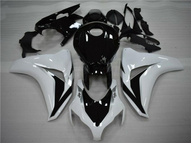 Kits Completo Carenado Moto CBR 1000 RR 2008-2011 - Blanco Negro