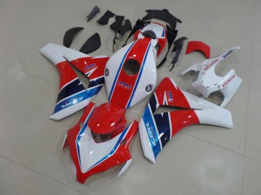 Kits Completo Carenado Moto CBR 1000 RR 2008-2011 - Rojo Blanco Azul HRC
