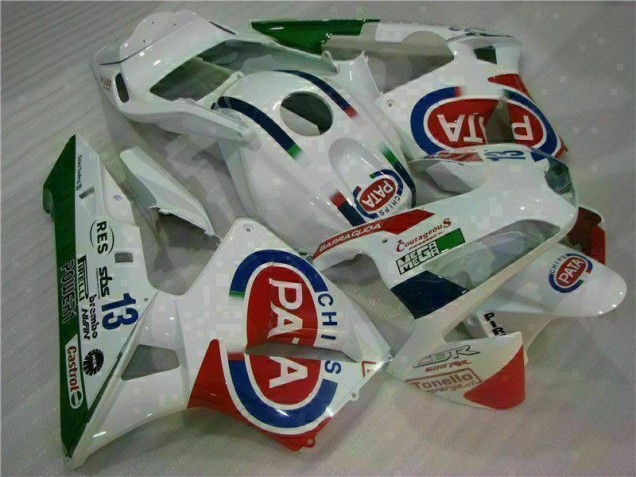 Kits Completo Carenado Moto CBR 600 RR 2003-2004 - Blanco Kits Completo Carenado Moto CBR 600 RR 2003-2004 - Blanco