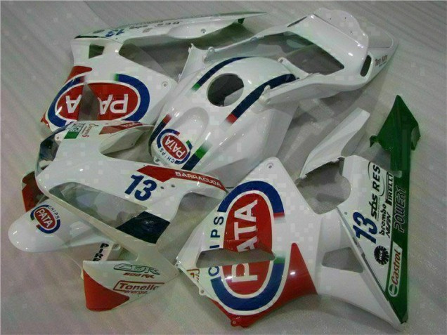 Kits Completo Carenado Moto CBR 600 RR 2003-2004 - Blanco Kits Completo Carenado Moto CBR 600 RR 2003-2004 - Blanco