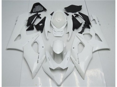 Kits Completo Carenado Moto GSXR 1000 K5 2005-2006 - Blanco