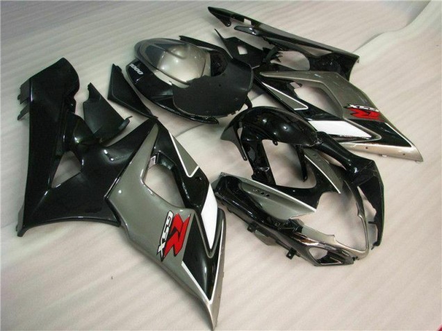 Kits Completo Carenado Moto GSXR 1000 K5 2005-2006 - Gris Negro