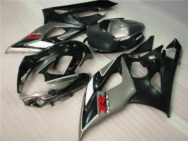 Kits Completo Carenado Moto GSXR 1000 K5 2005-2006 - Gris Negro