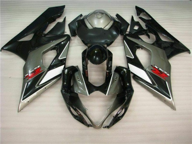 Kits Completo Carenado Moto GSXR 1000 K5 2005-2006 - Gris Negro