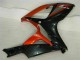 Kits Completo Carenado Moto GSXR 600 / 750 K6 2006-2007 - Negro Rojo
