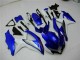 Kits Completo Carenado Moto GSXR 600 / 750 K8 2008-2010 - Azul Blanco