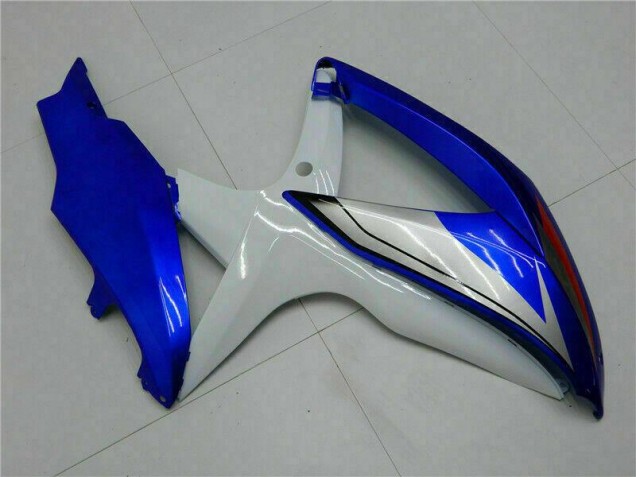 Kits Completo Carenado Moto GSXR 600 / 750 K8 2008-2010 - Azul Blanco