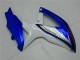 Kits Completo Carenado Moto GSXR 600 / 750 K8 2008-2010 - Azul Blanco