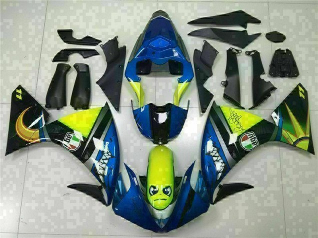 Kits Completo Carenado Moto R1 2009-2011 - Azul Kits Completo Carenado Moto R1 2009-2011 - Azul