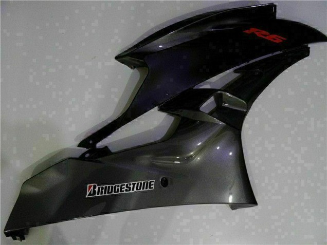Kits Completo Carenado Moto R6 2006-2007 - Gris Negro Kits Completo Carenado Moto R6 2006-2007 - Gris Negro