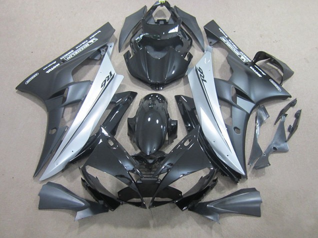Kits Completo Carenado Moto R6 2006-2007 - Plata Negro