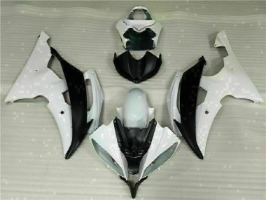 Kits Completo Carenado Moto R6 2008-2016 - Blanco Negro