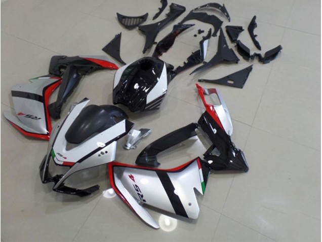Kits Completo Carenado Moto RS4 50 125 2011-2018 - Negro Plata Rojo Kits Completo Carenado Moto RS4 50 125 2011-2018 - Negro Plata Rojo