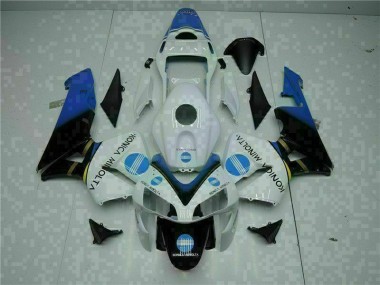 Kits Completo Carenados Moto ABS CBR 600 RR 2003-2004 - Blanco