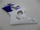 Mejores Carenado Moto Suzuki GSXR 600/750 2004-2005 - Blanco Azul Negro
