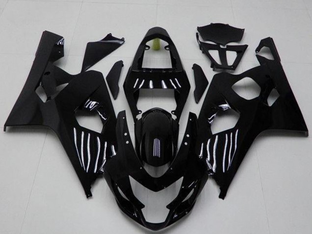 Mejores Carenados Moto Suzuki GSXR 600/750 2004-2005 - Negro Brillante