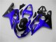 Mejores Carenados Moto Suzuki GSXR 600/750 2004-2005 - Azul Negro Brillante