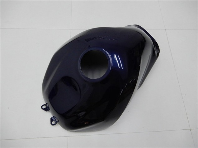 Mejores Carenados Moto Suzuki GSXR 600/750 2004-2005 - Negro Brillante Plata Azul