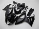 Mejores Carenados Moto Suzuki GSXR 600/750 2006-2007 - Negro Mate Negro Brillante