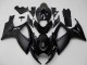 Mejores Carenados Moto Suzuki GSXR 600/750 2006-2007 - Negro Mate Negro Brillante