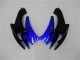 Mejores Carenados Moto Suzuki GSXR 600/750 2006-2007 - Azul Negro Brillante