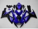 Mejores Carenados Moto Suzuki GSXR 600/750 2006-2007 - Azul Negro Brillante