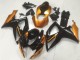 Mejores Carenados Moto Suzuki GSXR 600/750 2006-2007 - Naranja Negro Brillante