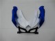Mejores Carenados Moto Suzuki GSXR 600/750 2008-2010 - Blanco Azul
